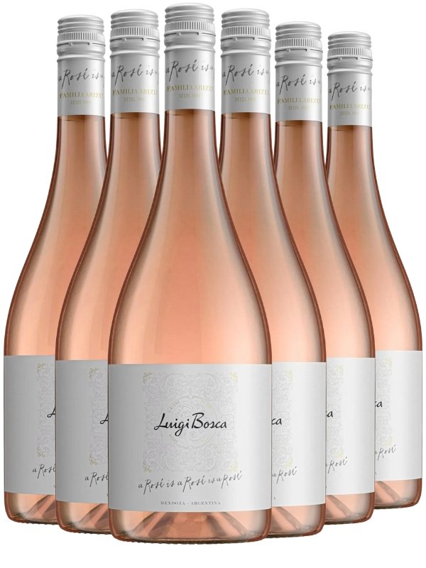 Kit 6 Garrafas Vinho Rosé Luigi Bosca Rosé é um Rosé 750 mL