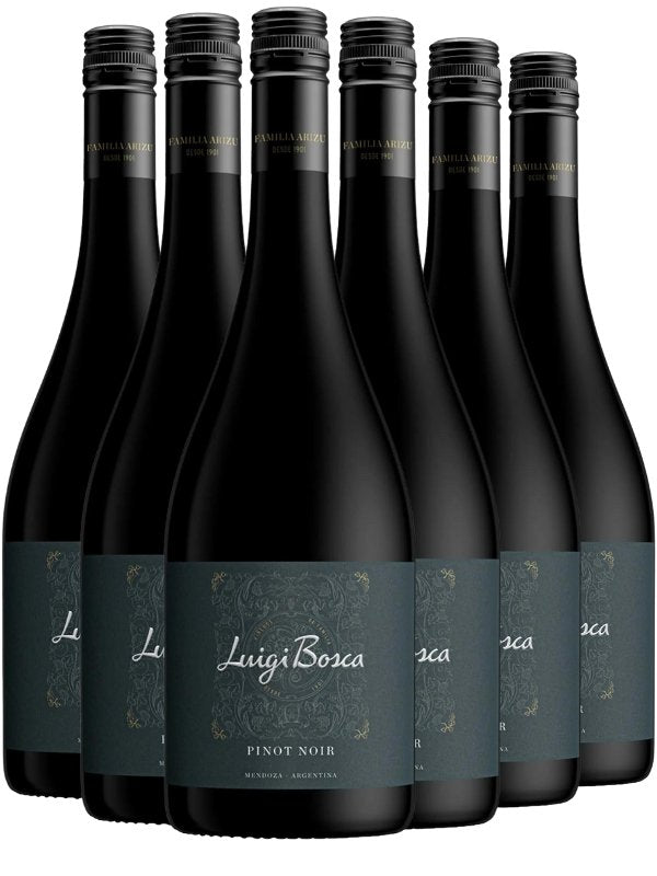 Kit 6 Garrafas Vinho Tinto Luigi Bosca Pinot Noir 750 mL