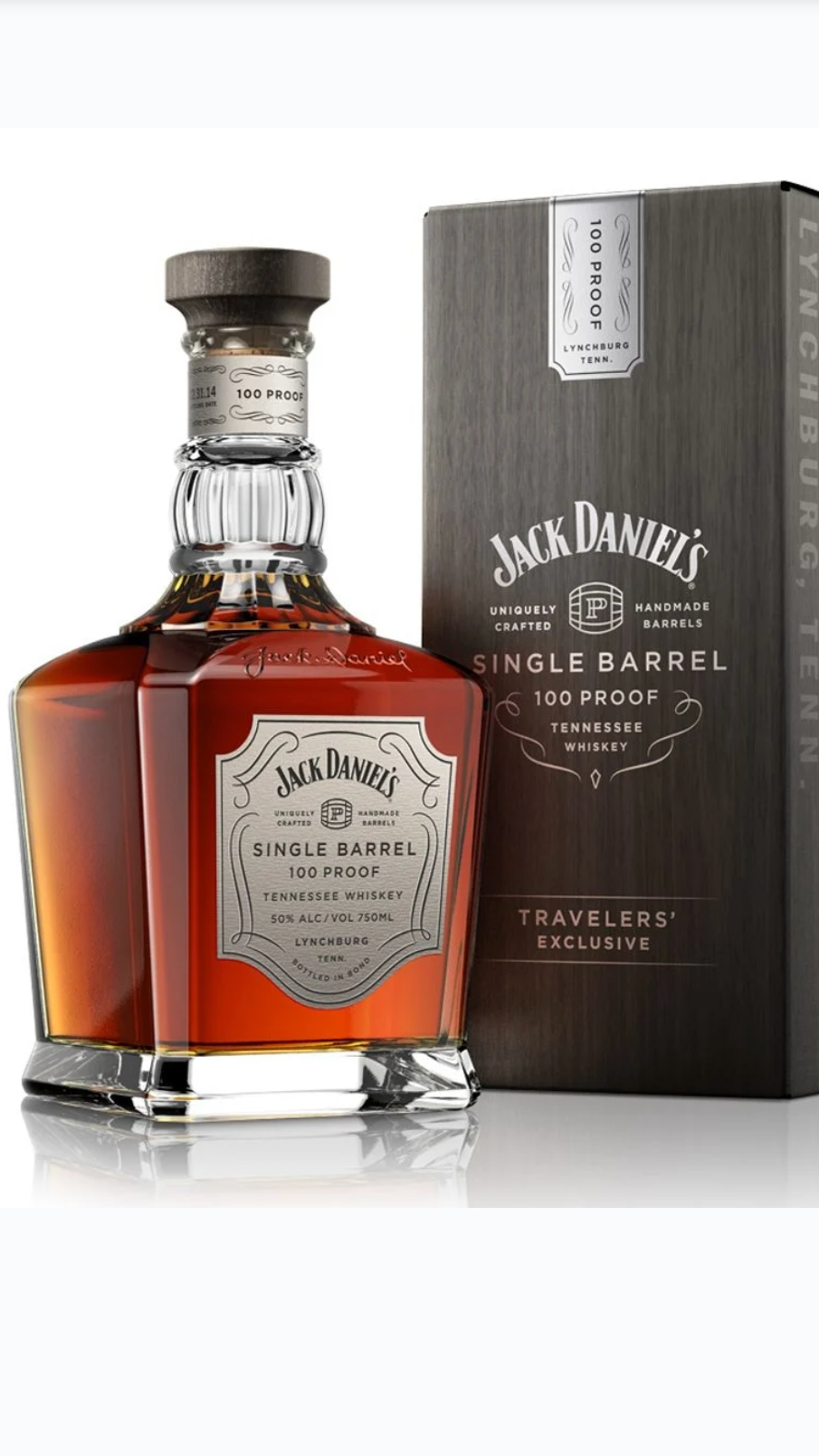 WHISKY JACK DANIELS BARRIL ÚNICO 100 PROOF + CAIXA DE PRESENTE 700ML