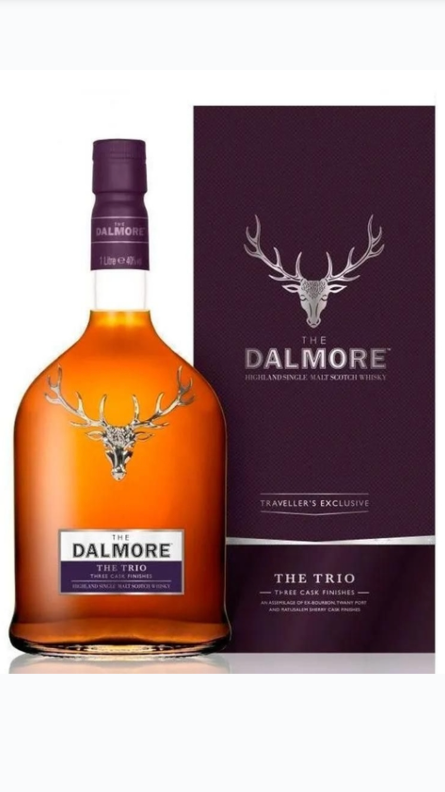 UÍSQUE DALMORE O TRIO 1LT