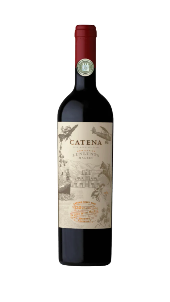 Vinho Catena Denominação Lunlunta Malbec - 750ml