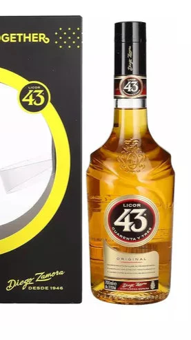 LICOR 43 DIEGO ZAMORA 700ML + COPO DE CAFÉ