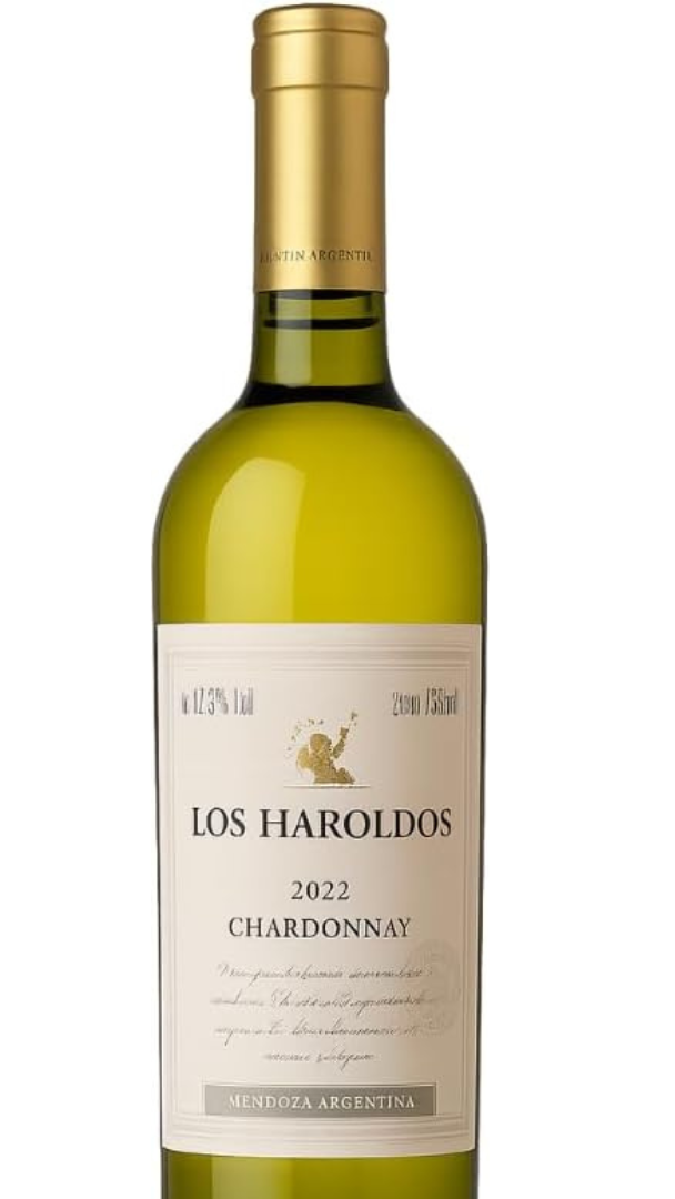 Vinho Branco Chardonnay Argentino Los Haroldos 750ml