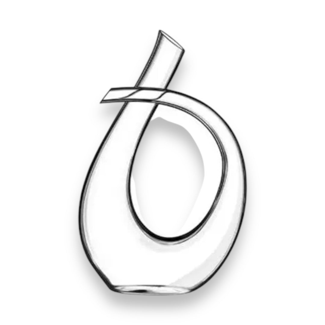 Jarra de Cristal 34cm Rosca Strauss