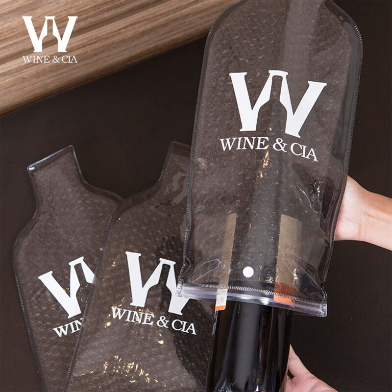 Kit 24 Peles de Vinho Fume Para Transporte de Garrafas de Vinho Em Segurança