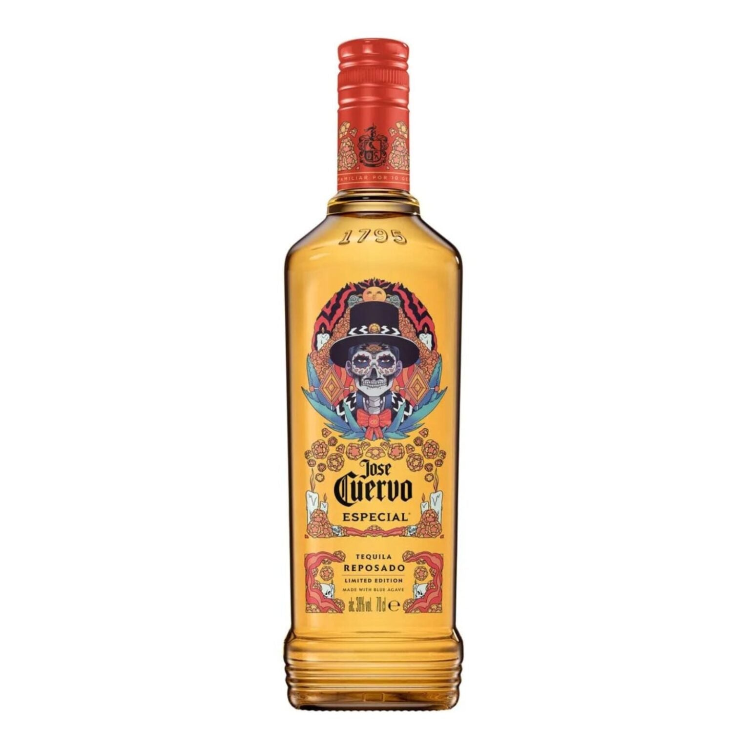 TEQUILA JOSÉ CUERVO CALAVERA REPOSADO 750ML