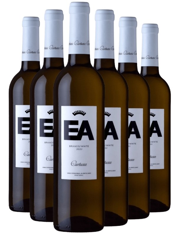 Kit 6 Garrafas Vinho Branco Cartuxa EA 750 mL