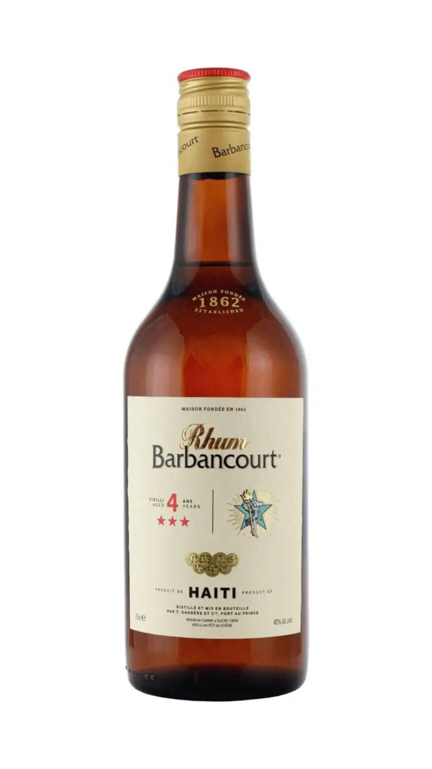 RUM BARBANCOURT 4 ANOS 3 ESTRELAS 750ML