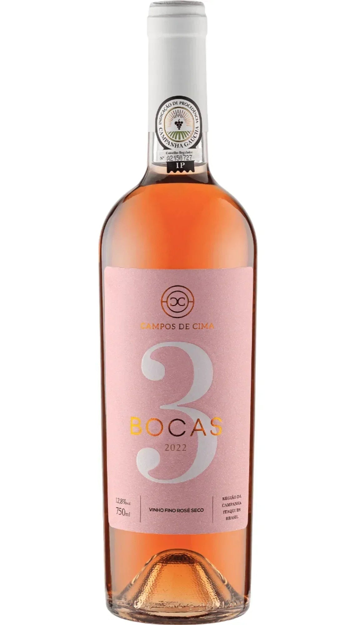 Vinho 3 Bocas Rosé