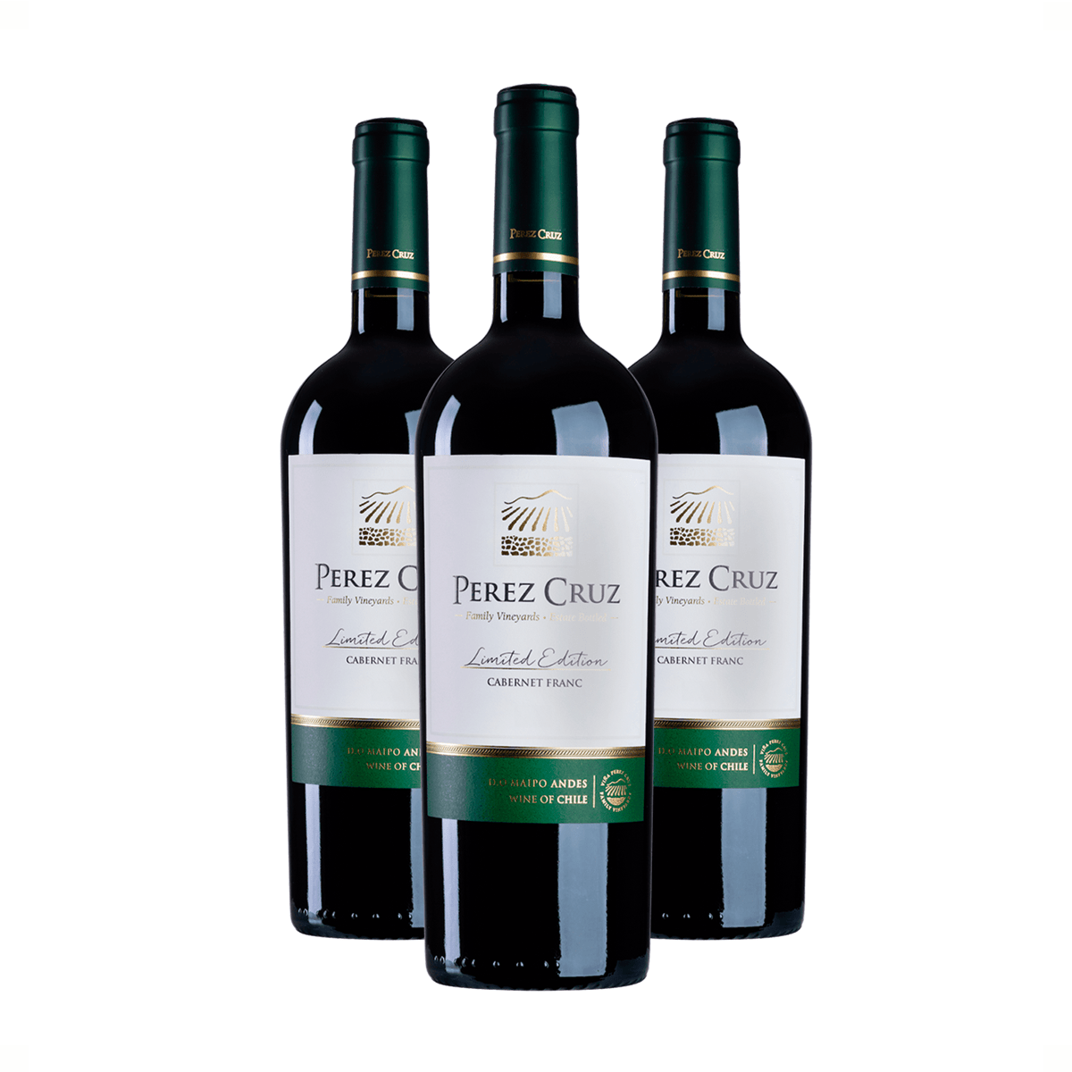 Kit 3 Perez Cruz Edição Limitada Cabernet Franc