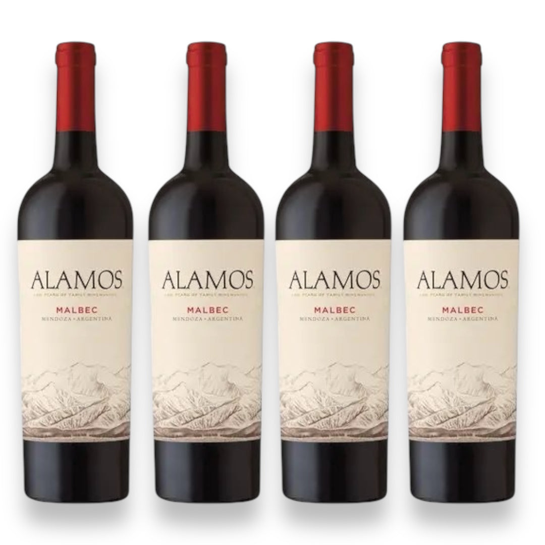 Kit 4 Vinhos Álamos Malbec 2019